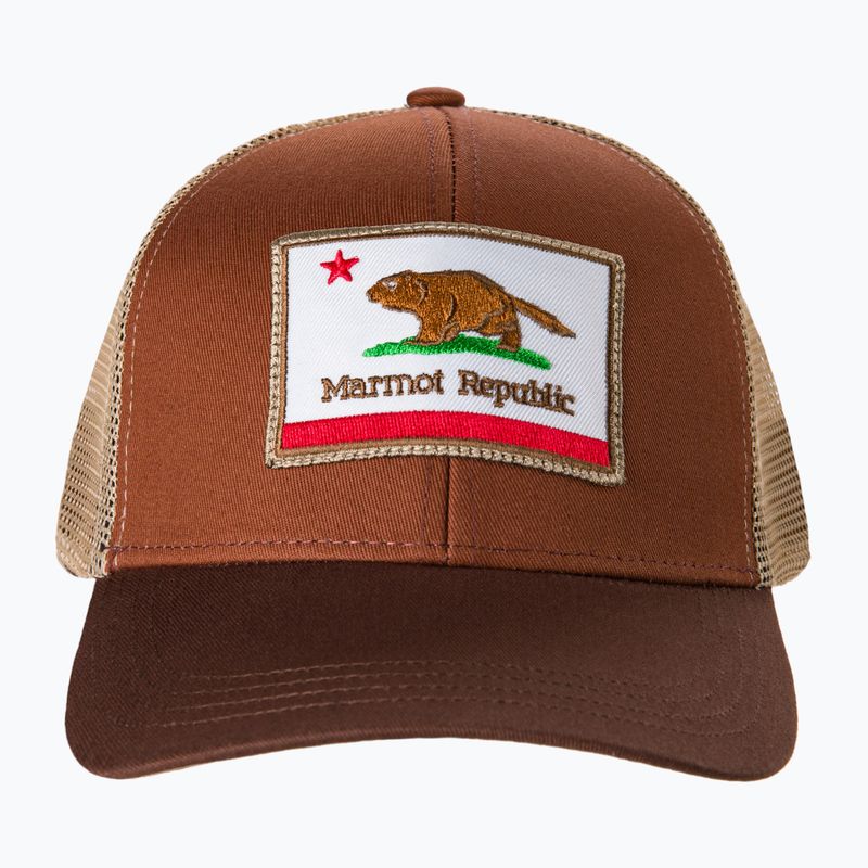 Marmot Retro Trucker men's baseball cap brown 1641019685ONE 2