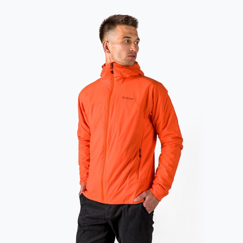 Marmot Novus LT Hybrid men's jacket orange M12356