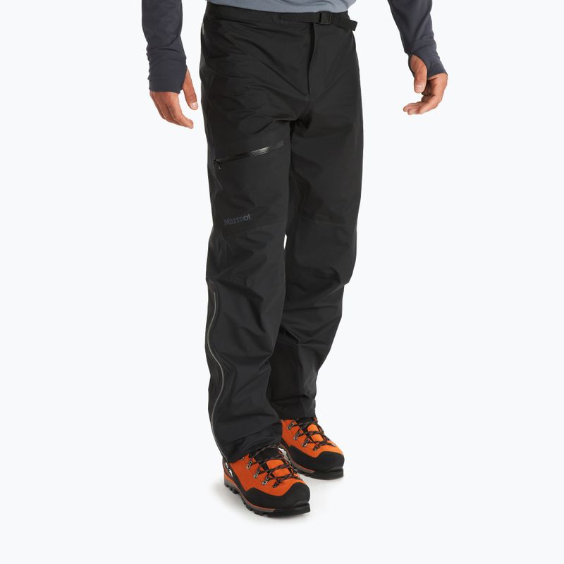 Men's Marmot Mitre Peak Gore Tex membrane trousers black M12686