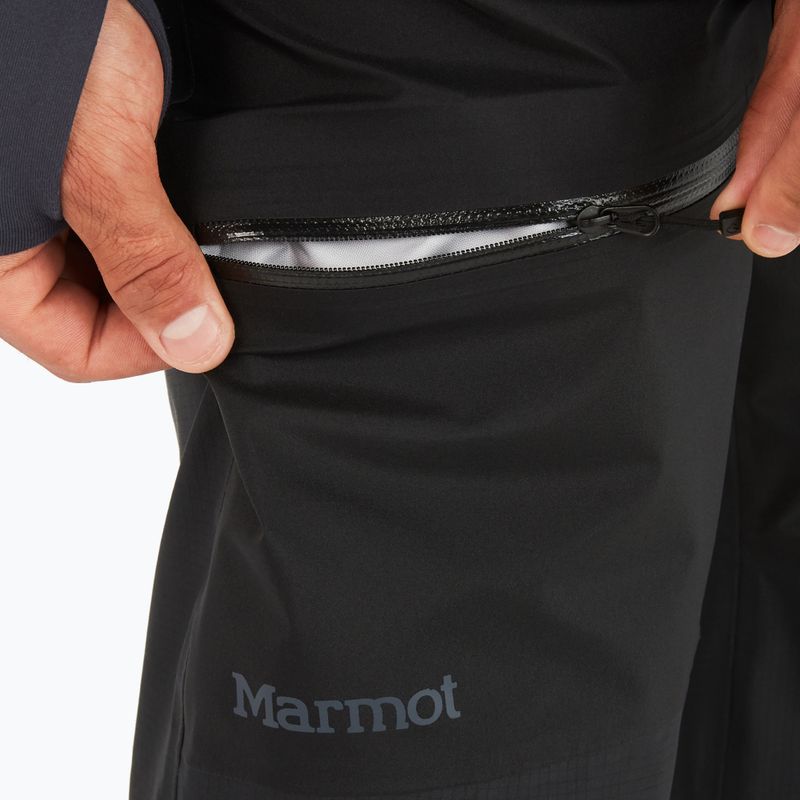 Men's Marmot Mitre Peak Gore Tex membrane trousers black M12686 4