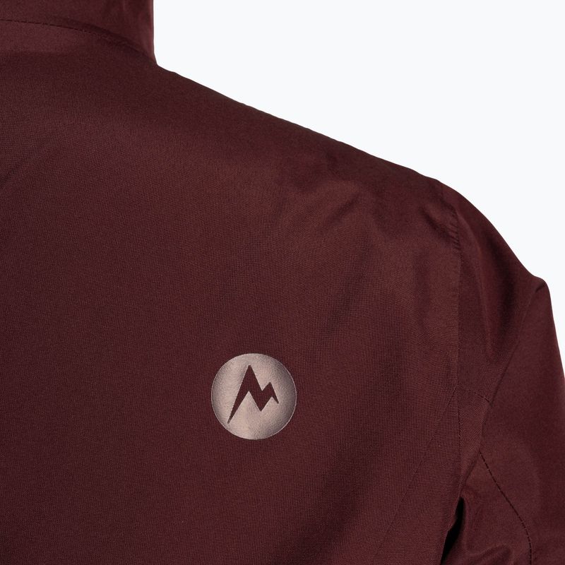 Marmot Minimalist Gore Tex women's rain jacket maroon 35810 6