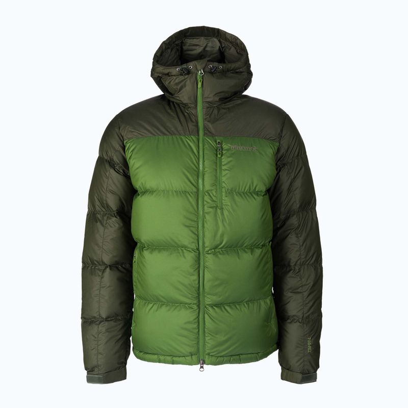 Men's Marmot Guides Down Hoody green 73060 down jacket