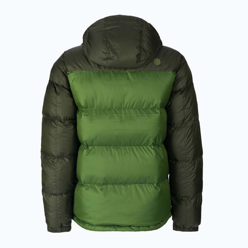 Men's Marmot Guides Down Hoody green 73060 down jacket 2