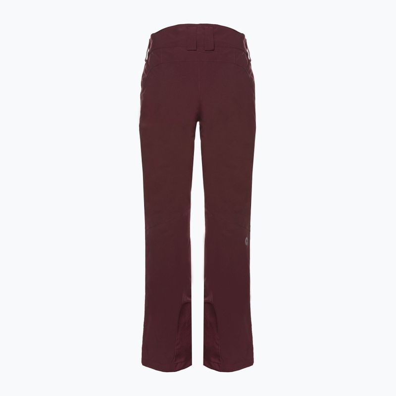 Marmot Slopestar women's ski trousers burgundy 79740 2