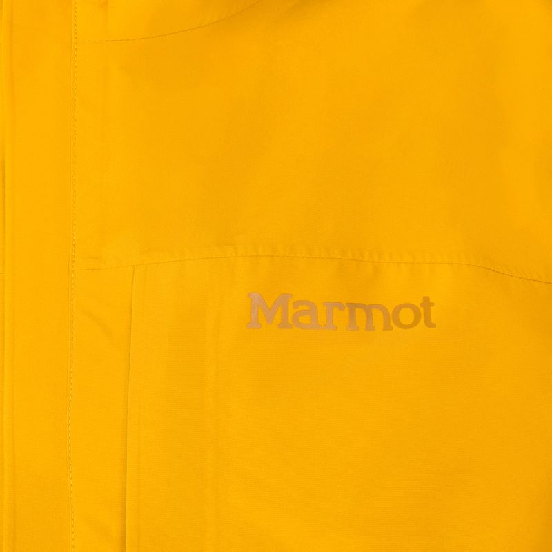 Men's Marmot Minimalist Gore Tex rain jacket yellow M12681 3