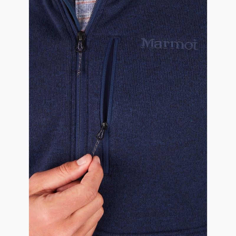Marmot Drop Line men's sweatshirt arctic navy 5