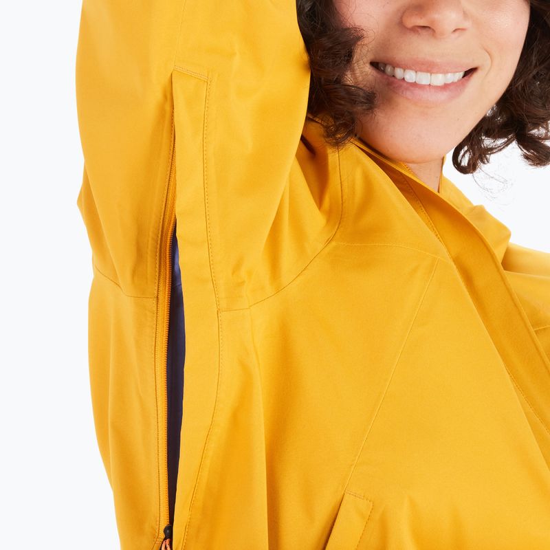 Marmot PreCip Eco women's rain jacket yellow M12389-9057 4