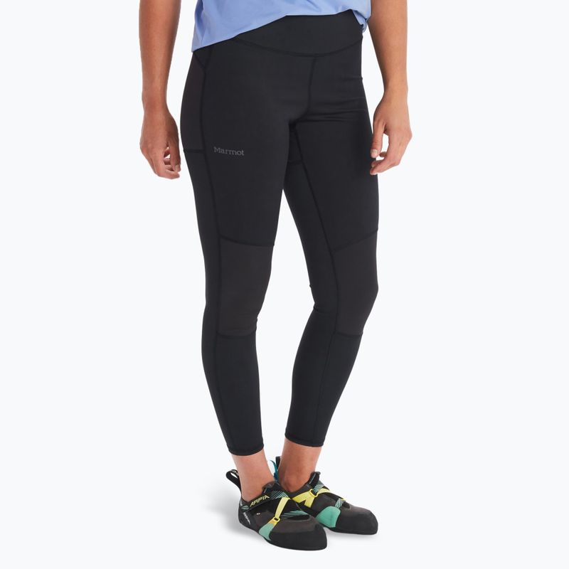 Women's Marmot Rock Haven Hybrid Tights black