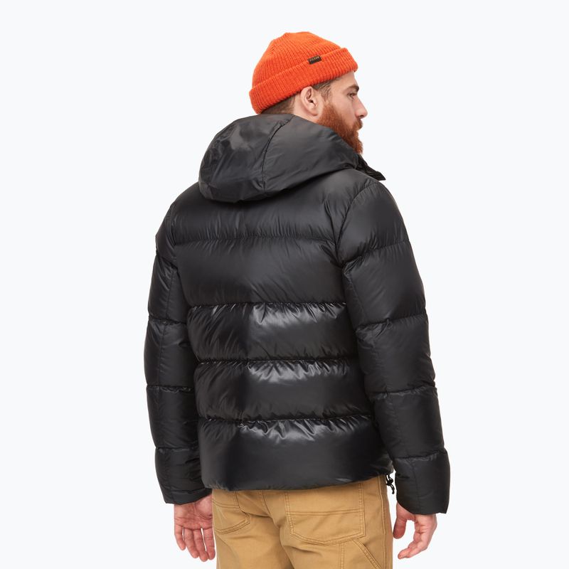 Men's down jacket Marmot Guides Down Hoody black 3