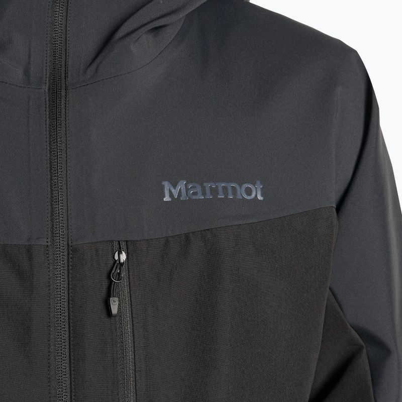 Men's Marmot Rom Gore Tex softshell jacket black 3