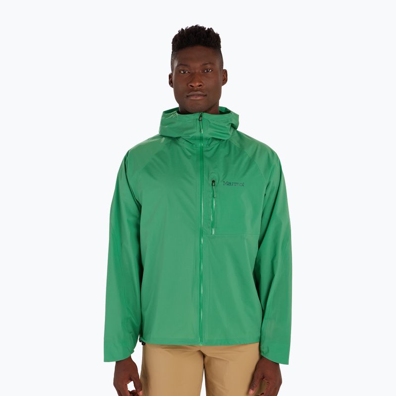 Marmot Superalloy Bio Rain clover men's rain jacket