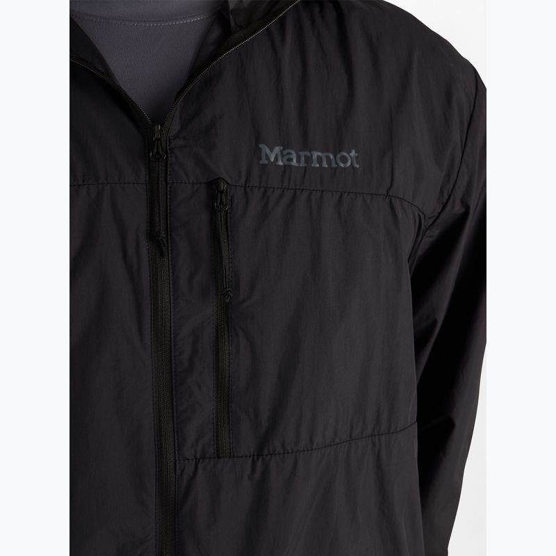 Men's Marmot Superalloy Bio Wind jacket black 5