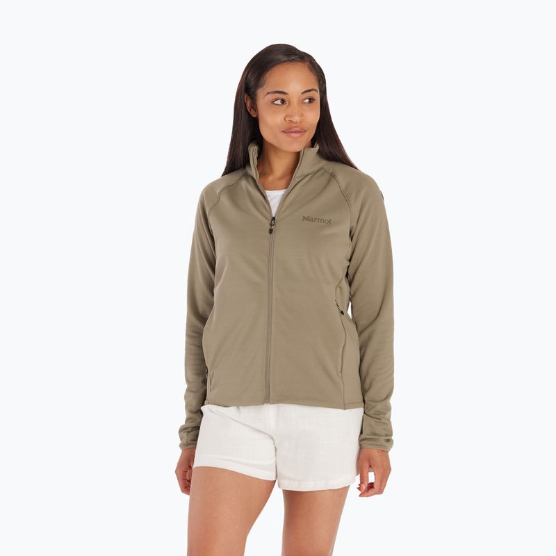 Women's Marmot Leconte Hoodless Fleecevetiver Sweatshirt