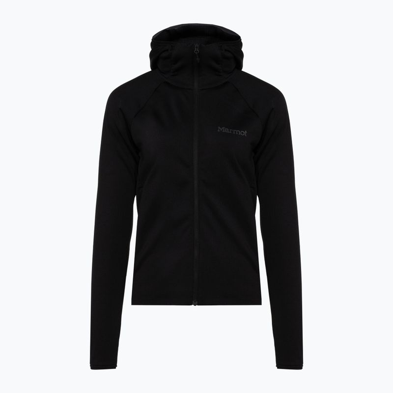 Women's Marmot Leconte Fleece hoodie black 7