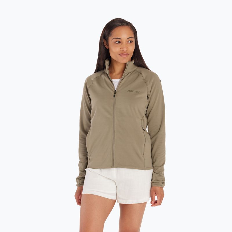 Women's Marmot Leconte Fleece Sweatshirt vetiver