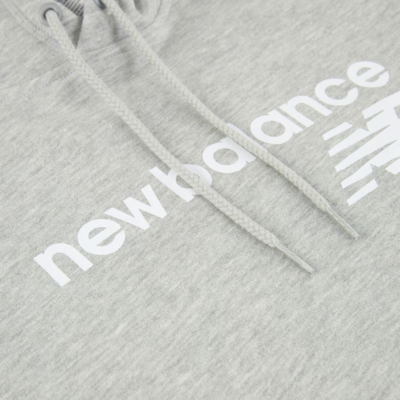 Women's sweatshirt New Balance Core Fleece Hoodie grey 8