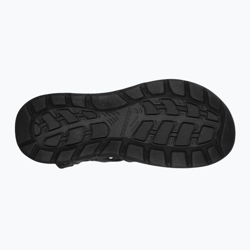SKECHERS men's Arch Fit Motley SD Verlander black sandals 12
