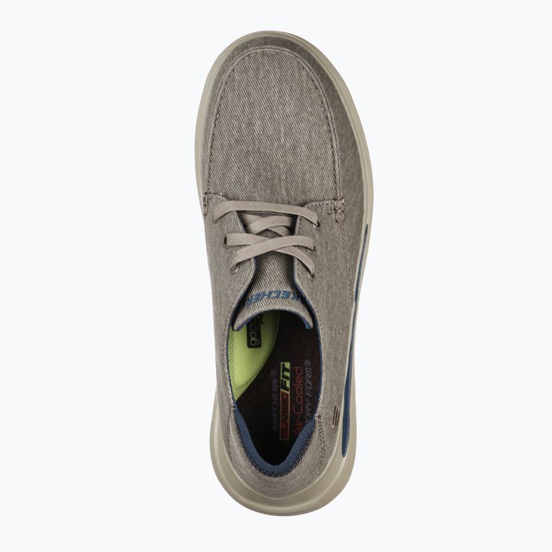 SKECHERS Proven Forenzo khaki men's shoes 11