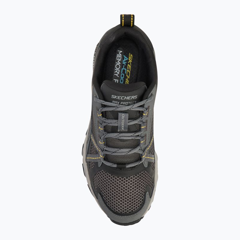 SKECHERS Max Protect men's shoes black/charcoal 5