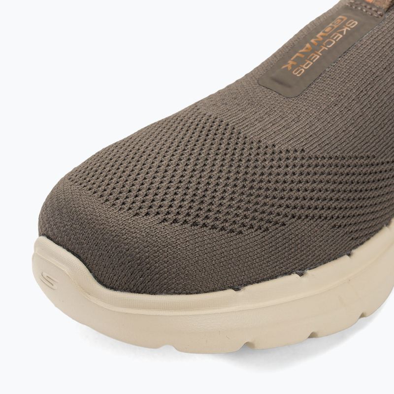 Men's SKECHERS Go Walk 6 taupe shoes 7