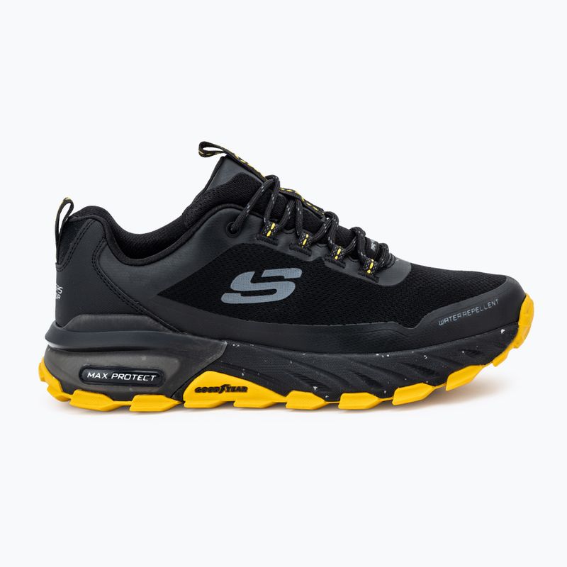 Men's SKECHERS Max Protect Liberated black/yellow shoes 2