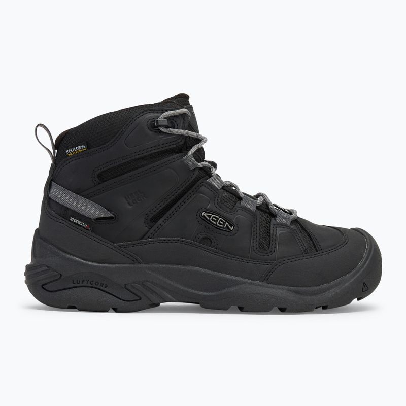 Men's hiking boots KEEN Circadia Mid Polar black/steel grey 2