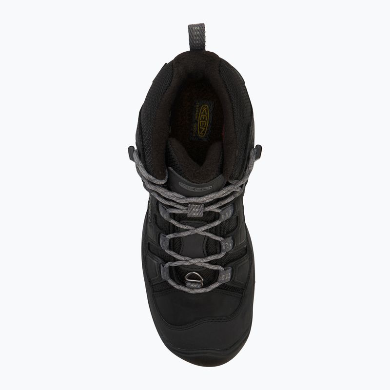 Men's hiking boots KEEN Circadia Mid Polar black/steel grey 5