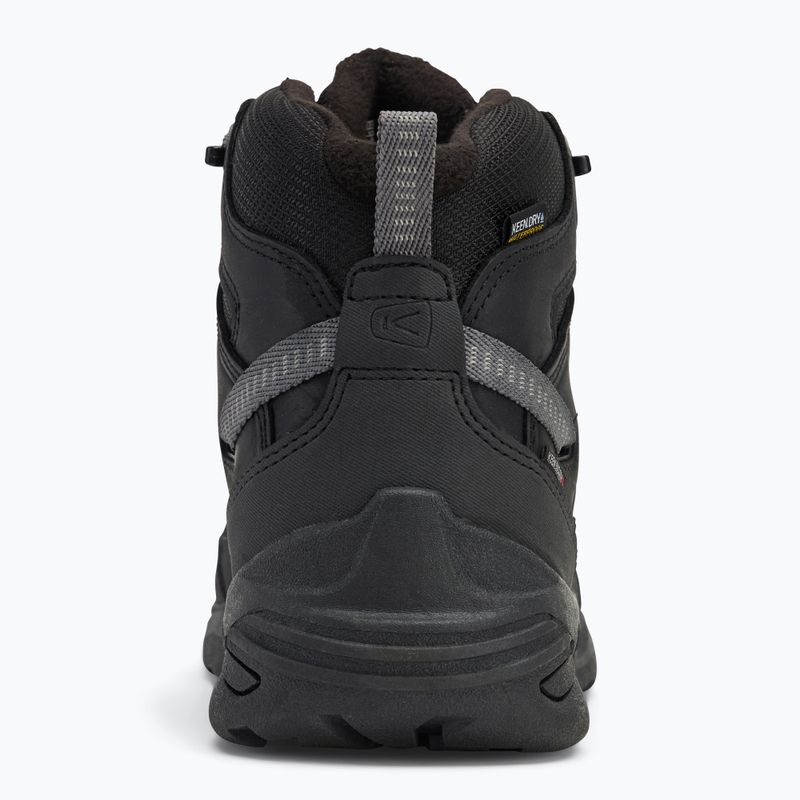 Men's hiking boots KEEN Circadia Mid Polar black/steel grey 6