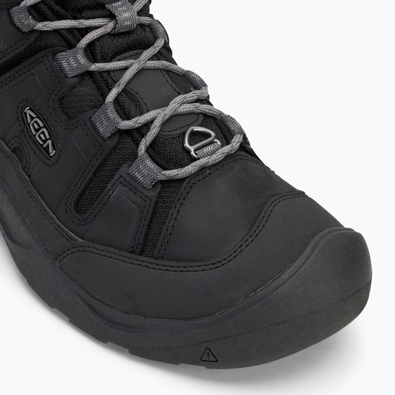 Men's hiking boots KEEN Circadia Mid Polar black/steel grey 7