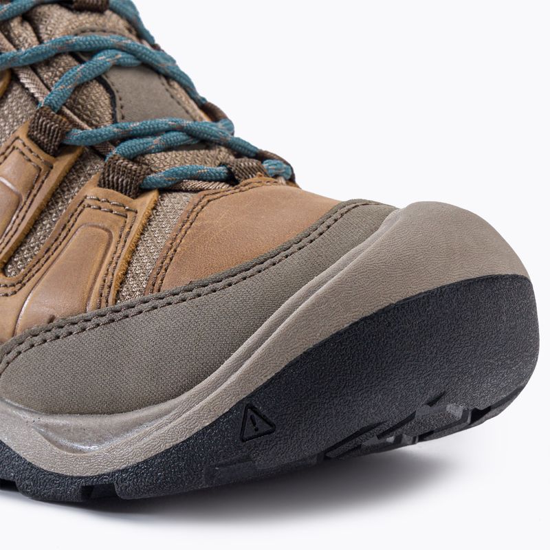 Women's trekking boots KEEN Circadia Mid Wp brown 1026764 7