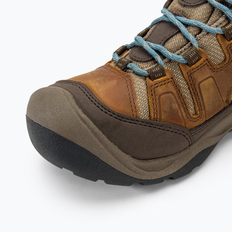 Women's trekking shoes KEEN Circadia WP syrup/north atlantic 7