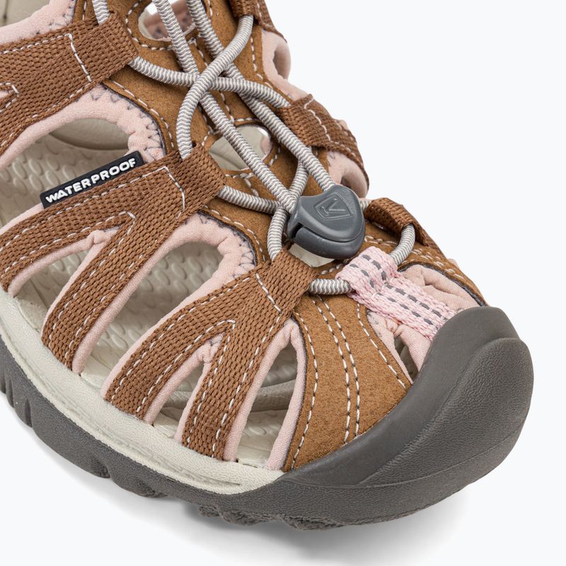 Keen Whisper brown women's trekking sandals 1027361 7