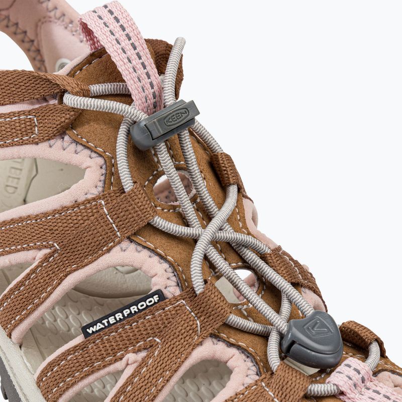 Keen Whisper brown women's trekking sandals 1027361 8
