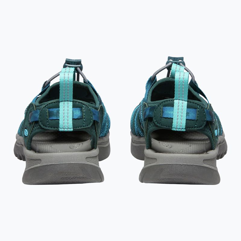 Keen Whisper Sea Moss women's trekking sandals blue 1027362 14