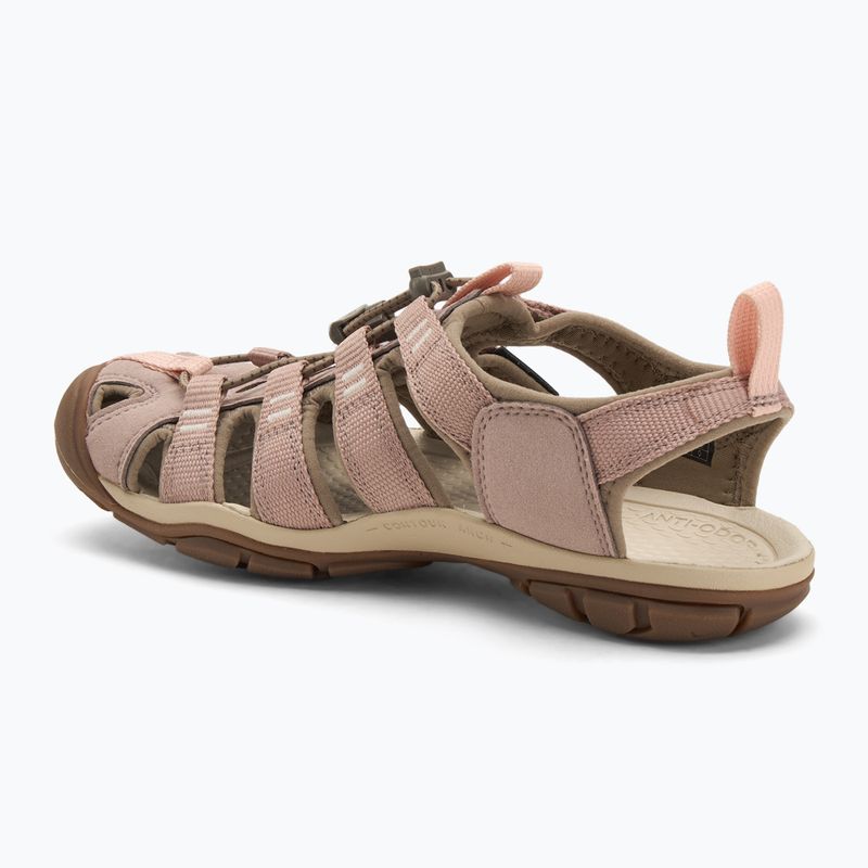 KEEN Clearwater CNX women's sandals timberwolf/fawn 3
