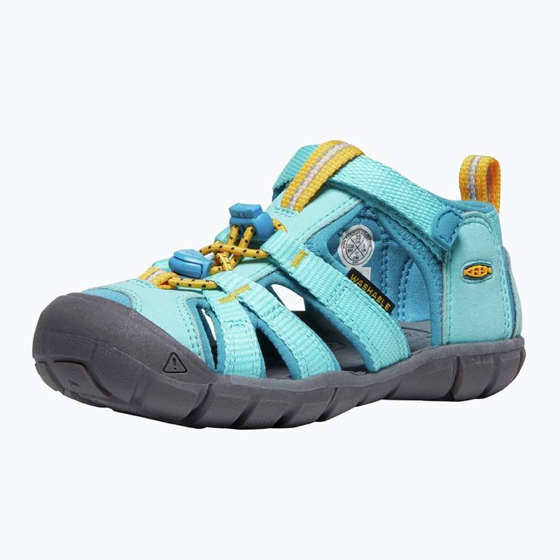 Children's sandals KEEN Seacamp II CNX ipanema/fjord blue 4