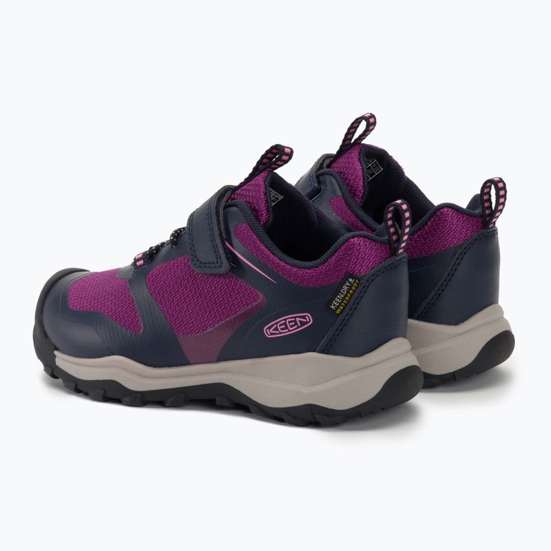 Children's hiking boots KEEN Wanduro Low WP sky captain/charisma 3