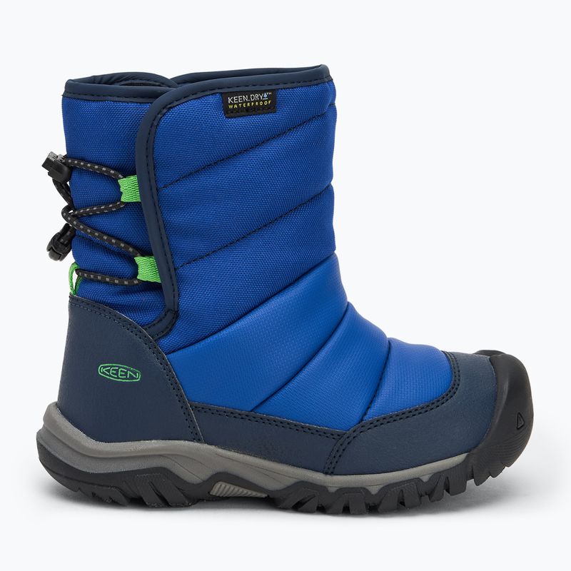 KEEN Puffrider WP naval academy/surf children's snow boots 2