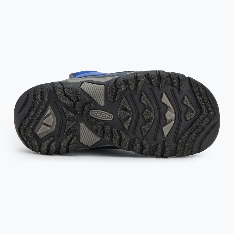 KEEN Puffrider WP naval academy/surf children's snow boots 4