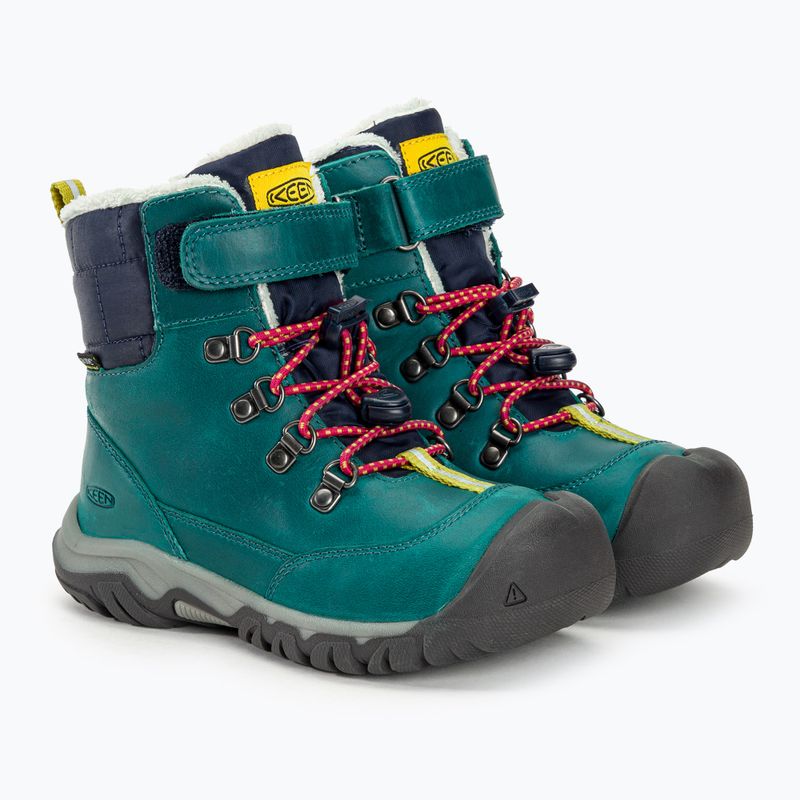 KEEN Kanibou WP deep lagoon/jazzy children's snow boots 4