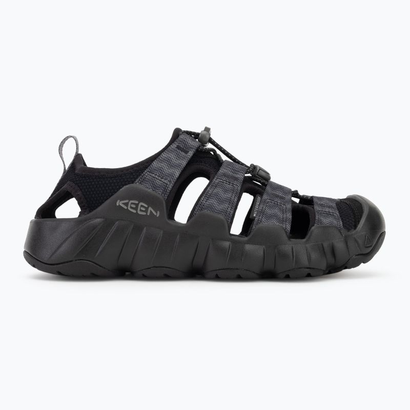 KEEN Hyperport H2 men's sandals black/steel grey 2