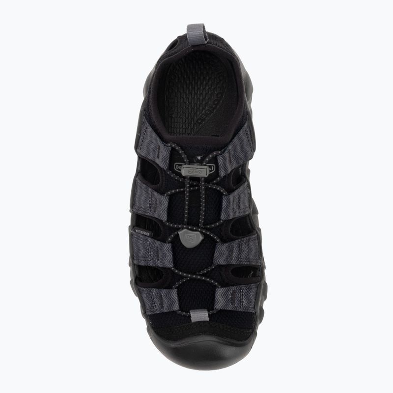 KEEN Hyperport H2 men's sandals black/steel grey 5