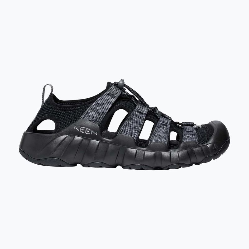 KEEN Hyperport H2 men's sandals black/steel grey 8