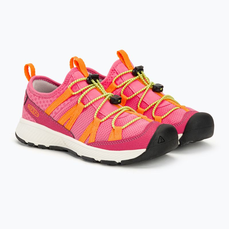 KEEN Motozoa Children's Shoes Sneaker jazzy/evening primrose 4