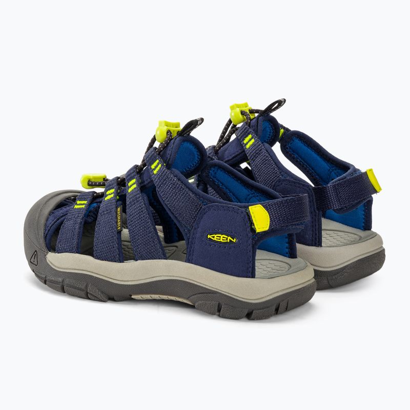 KEEN Newport Boundless navy academy/evening primrose children's sandals 3