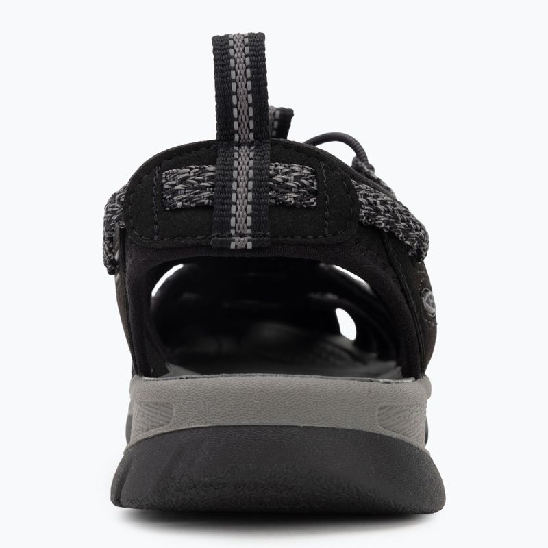 KEEN Whisper black/ steel grey women's sandals 6
