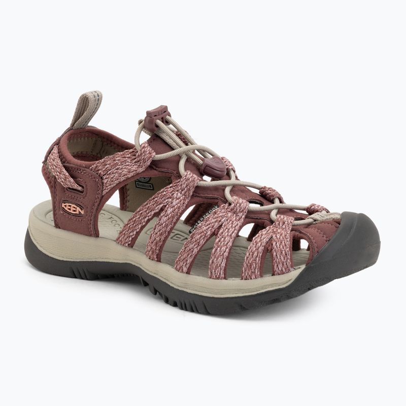 Women's sandals KEEN Whisper rose brown/peach parfait