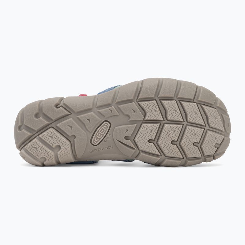 KEEN Seacamp II CNX coronet blue/hot pink junior sandals 4