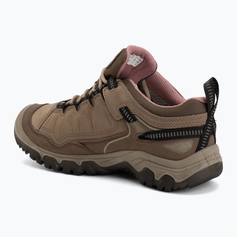 Women's trekking boots KEEN Targhee IV Wp brindle/nostalgia rose 3