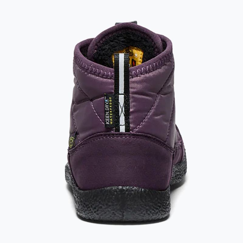 KEEN Howser II Chukka WP junior boots plum perfect/daiquiri green 11